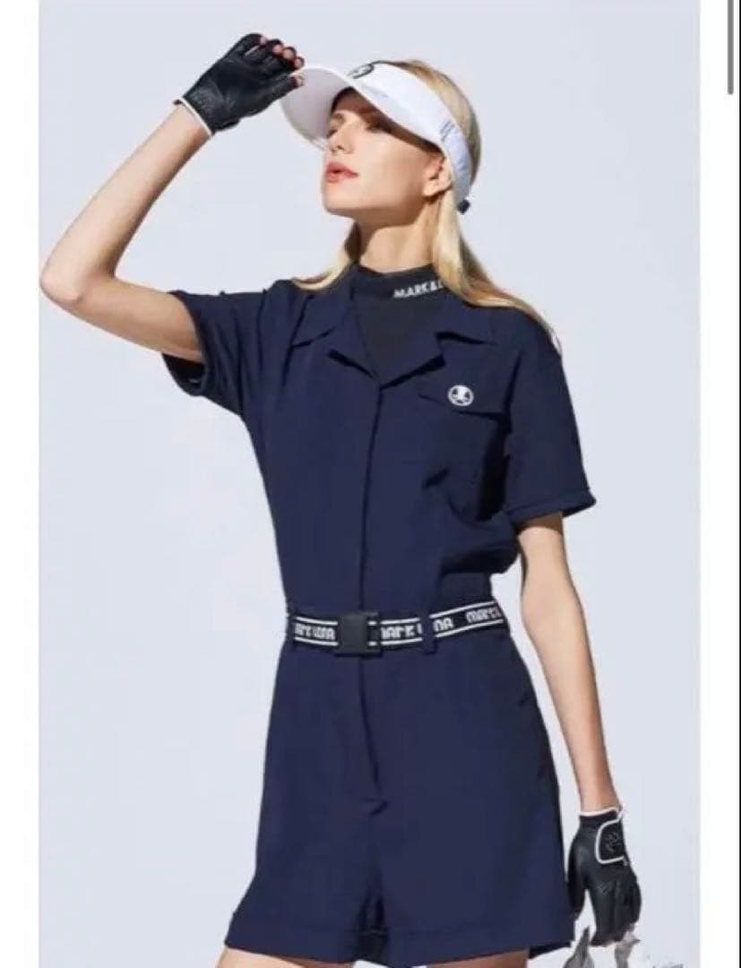 【完売限定1点】lunar caddy suits ネイビー　マークアンドロナ