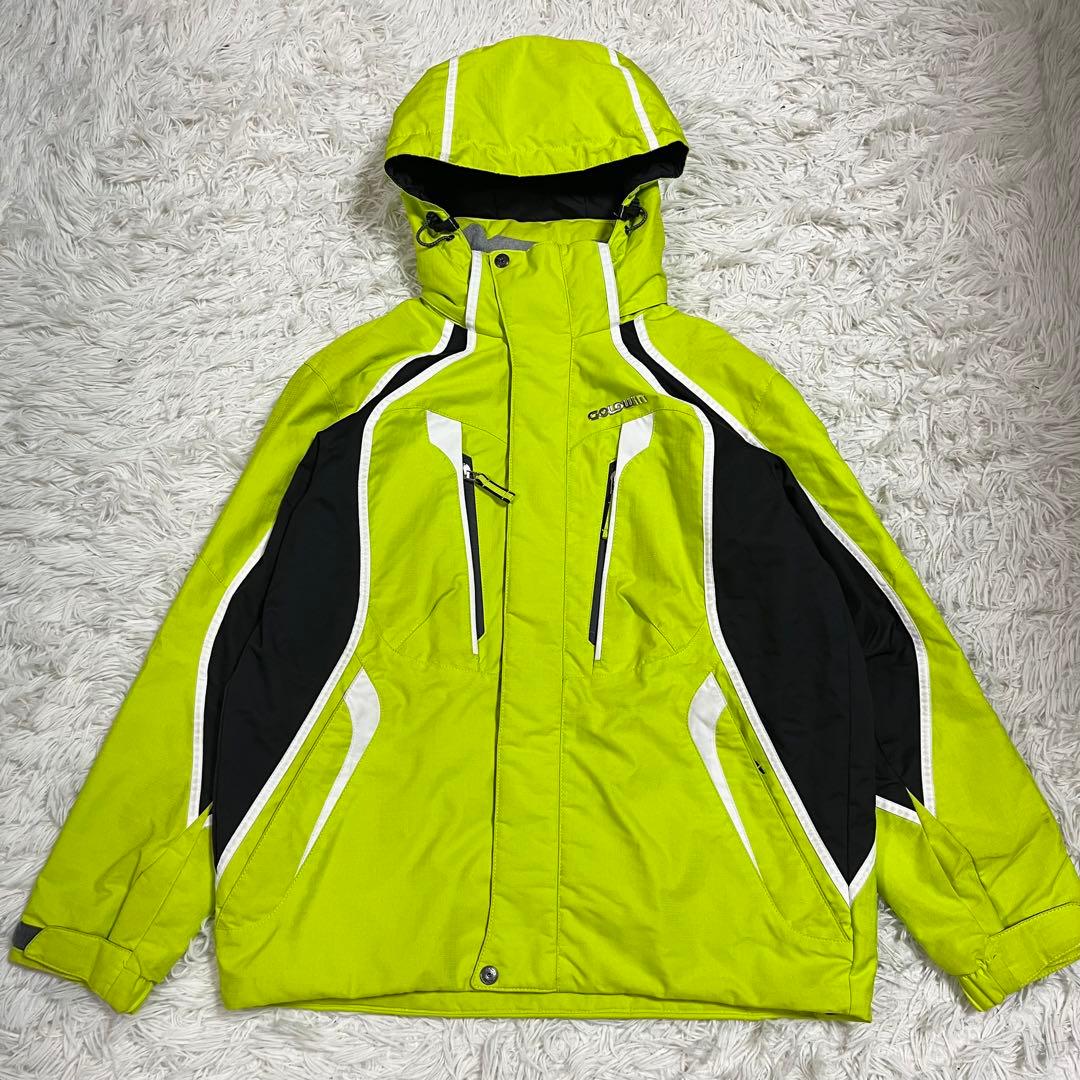 【GOLDWIN 】 ゴールドウィン スノボウェアセット 蛍光カラー
