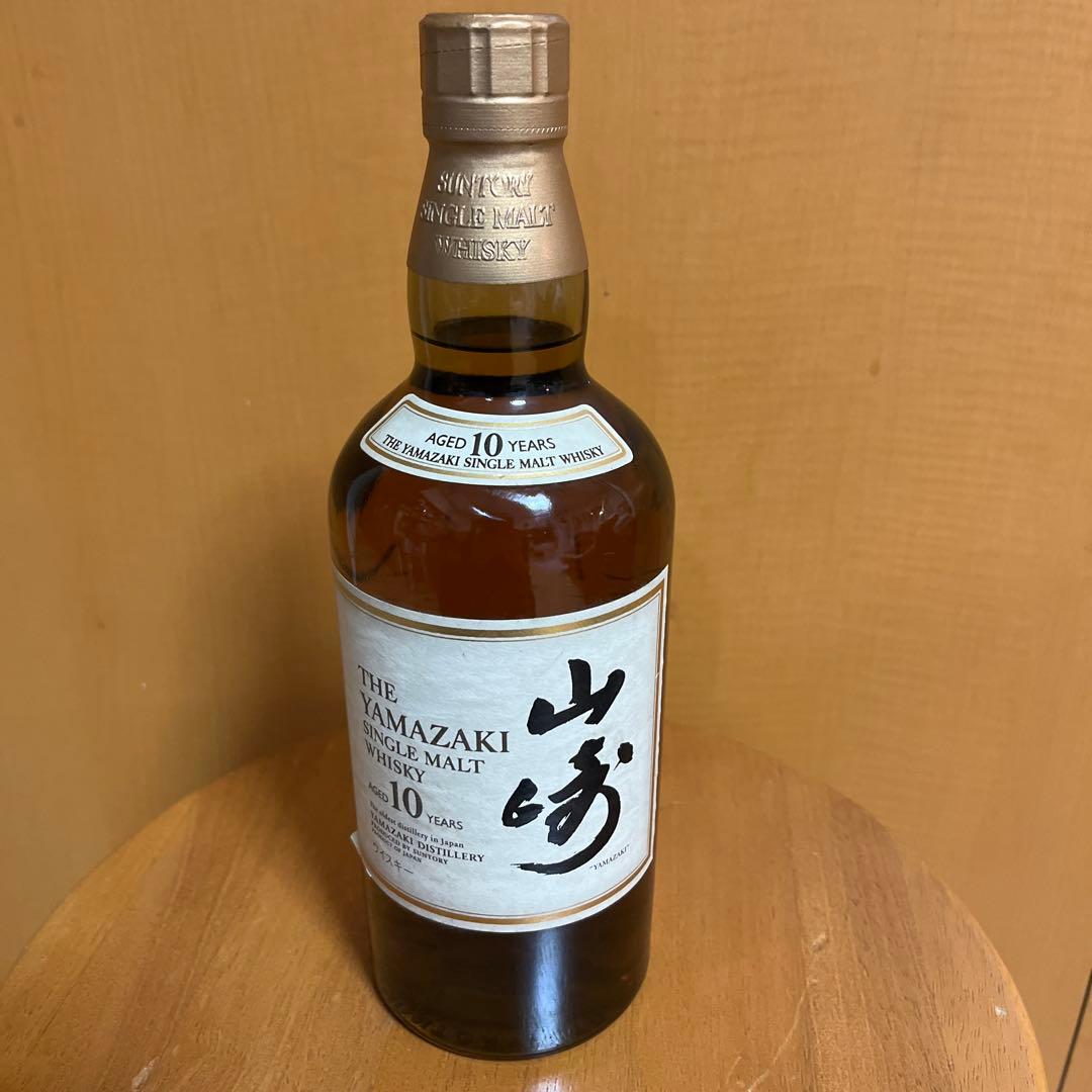 【新品未開栓】サントリー 山崎 シングルモルト ウイスキー 10年