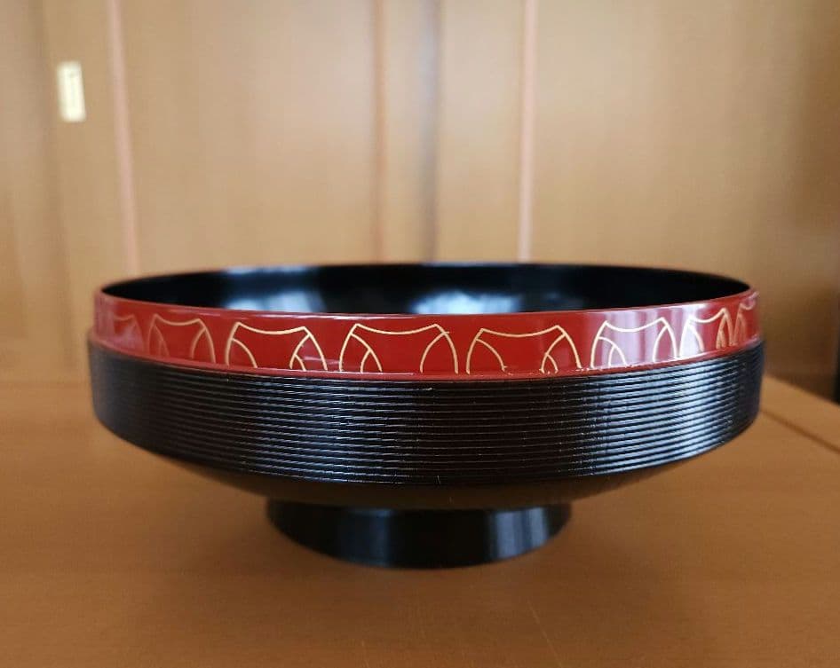 漆器 輪島塗 目代宗芳造 和食器 茶器 菓子入れ 和菓子 主菓子 茶道 食籠