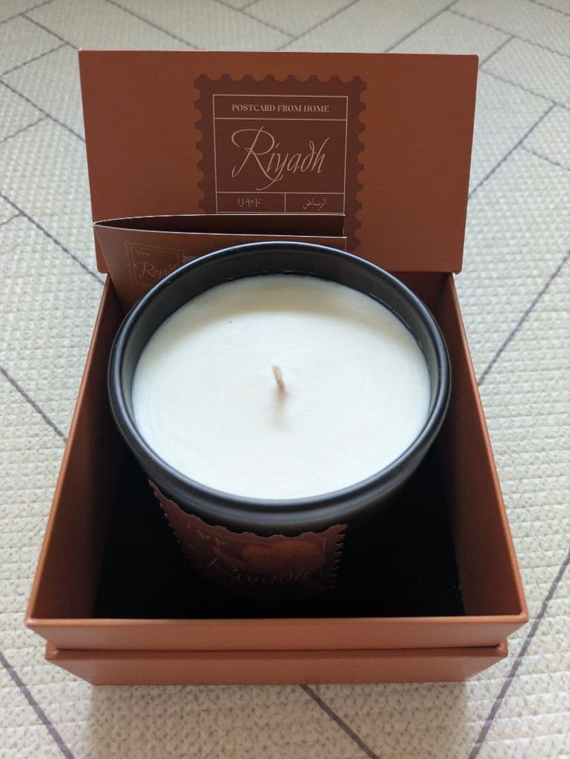 【新品】大阪　万博 サウジアラビア館 キャンドル リヤド大＋ネックストラップ