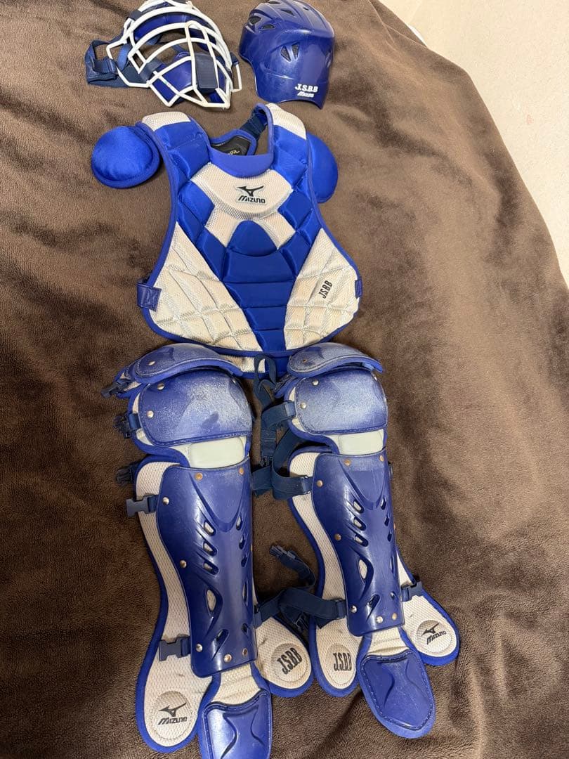 ミズノプロ　軟式　キャッチャー防具　バッグ付き