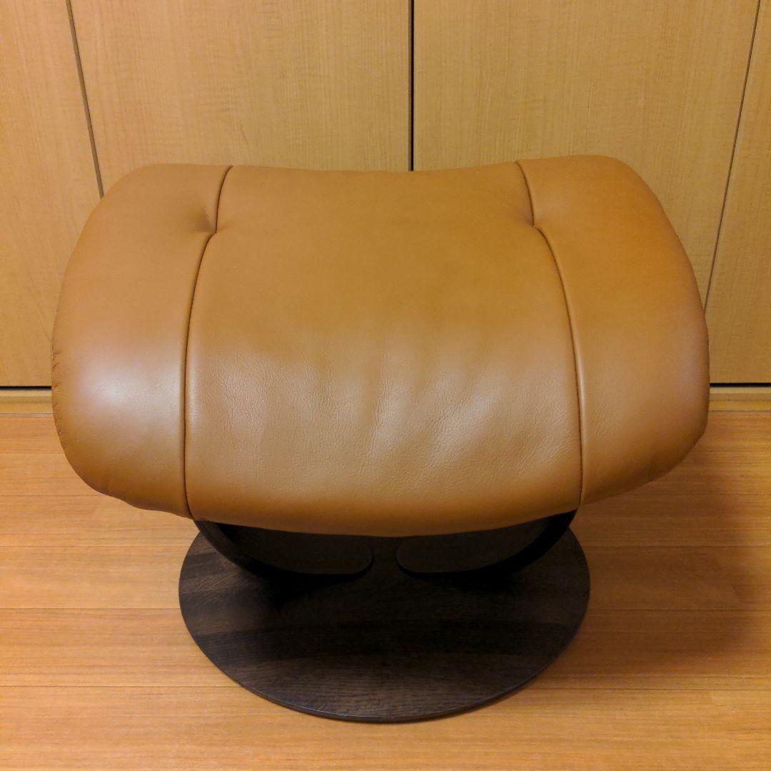 カリモク　ザ・ファースト　ブラウン　オットマン