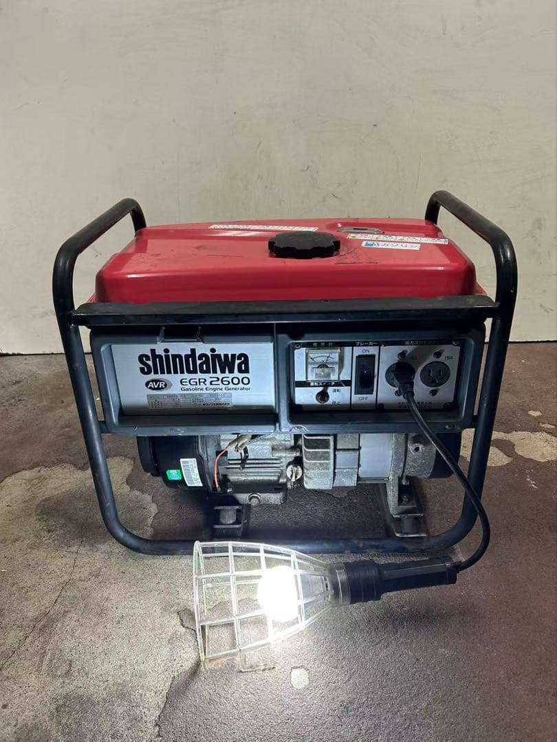 新ダイワ shindaiwa EGR2600 発電機　(B859)