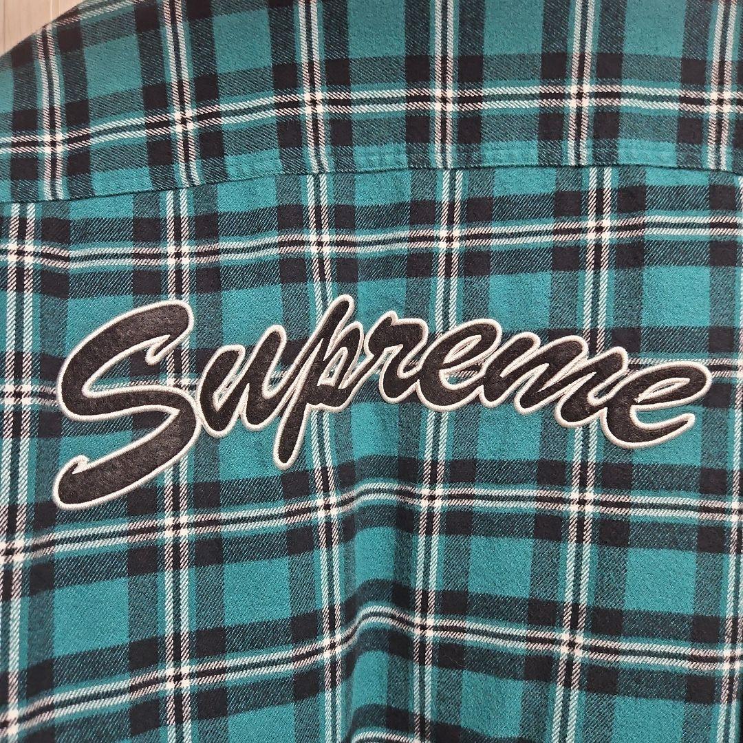 Supreme キルティングネルシャツ
