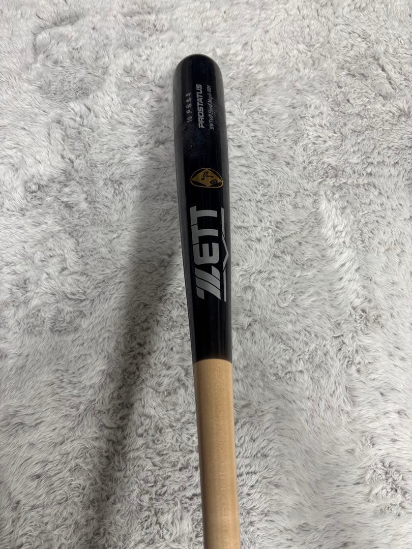 横浜DeNA戸柱恭孝NPB実使用バット