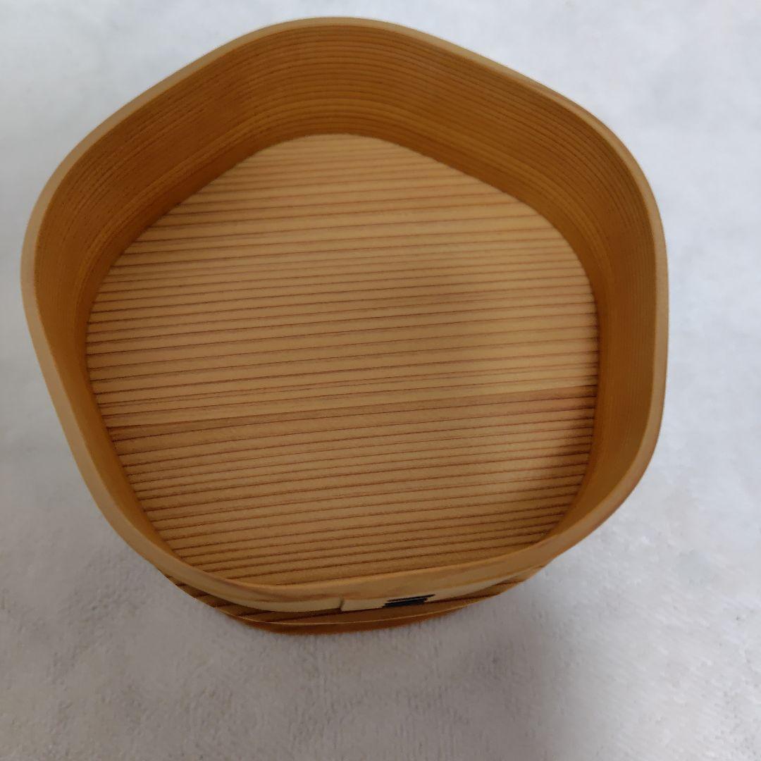 曲げわっぱ✾梅花弁当　2段　大館工芸社　新品　弁当箱