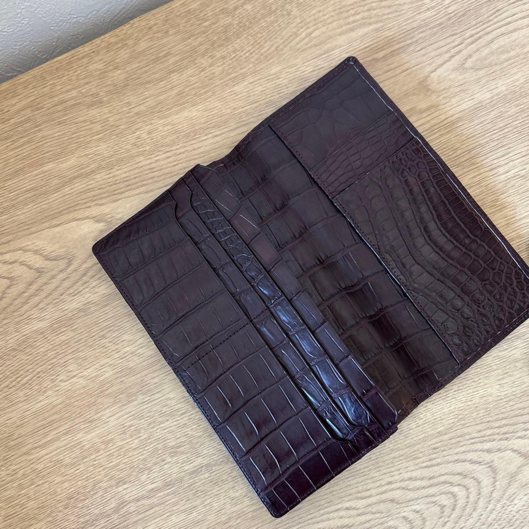 【専用　t.sディー様】JRA クロコダイルレザー 長財布　ケース付き