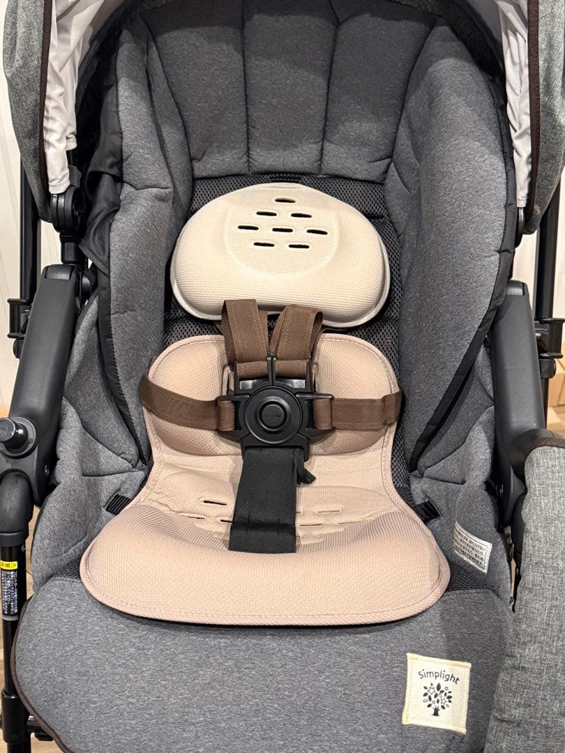 コンビ スゴカルα 4キャス compact エッグショック Simplight