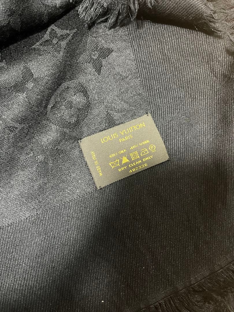 LOUIS VUITTON ブラック ストール