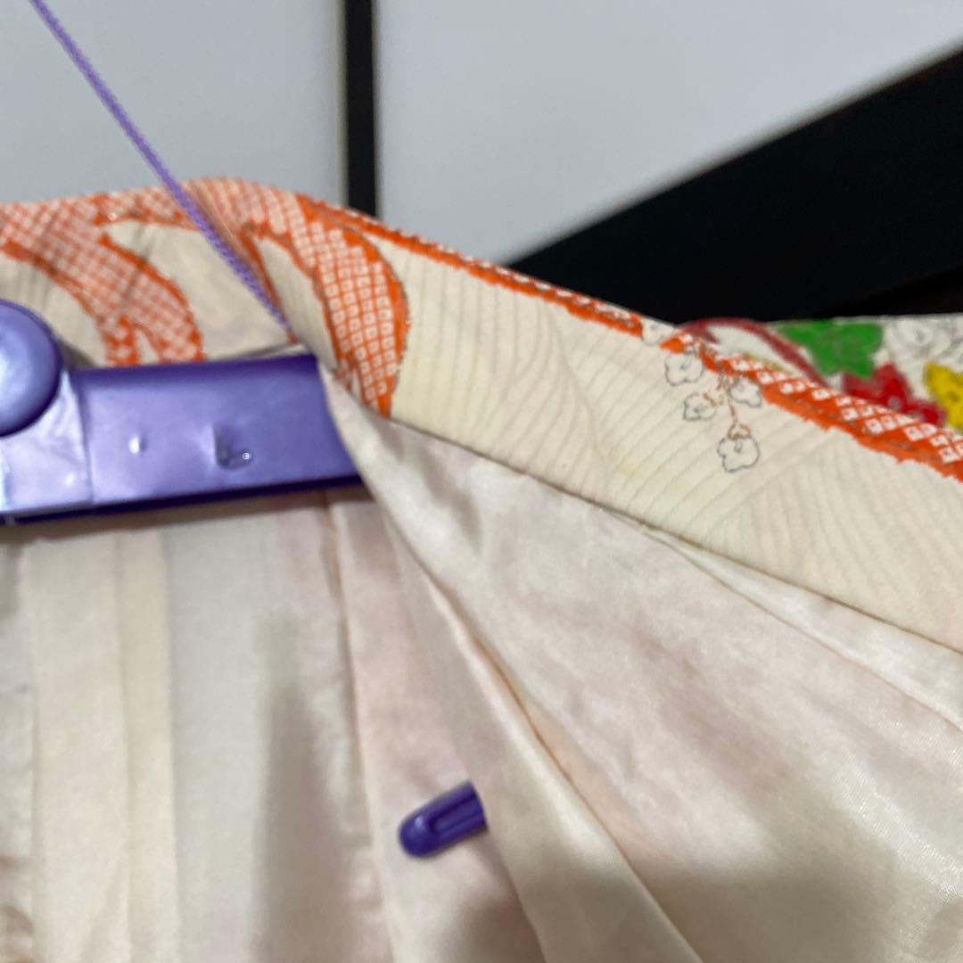 七歳　七五三　着物　正絹　アンティーク