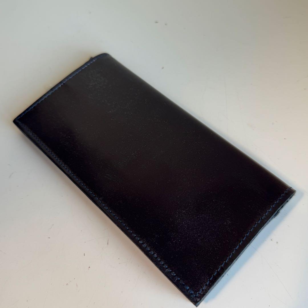 新品　GLEN グレンロイヤル　ロングウォレット　ダークブルー