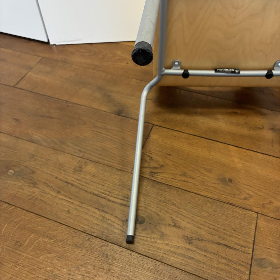 PIIROINEN 木製スタッキングチェア ナチュラル 2脚セット