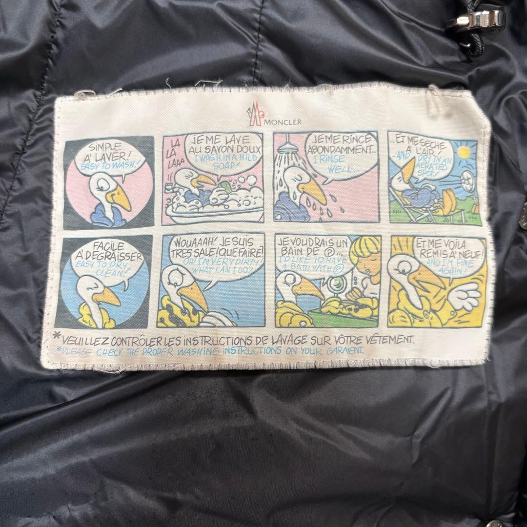 ☆モンクレール Moncler エルミファー Hermifur ブラック ダウン