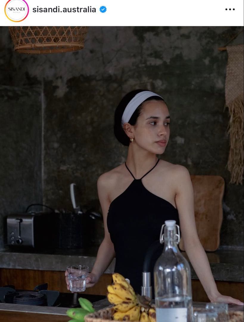 水着・ラッシュガード SISANDI ZAHA classic midnight black 1