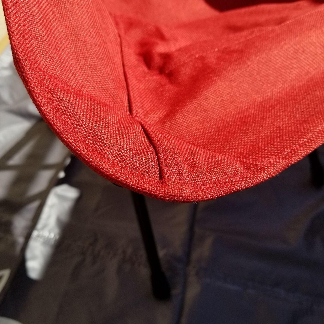 ヘリノックス　アウトドアチェア　レッド