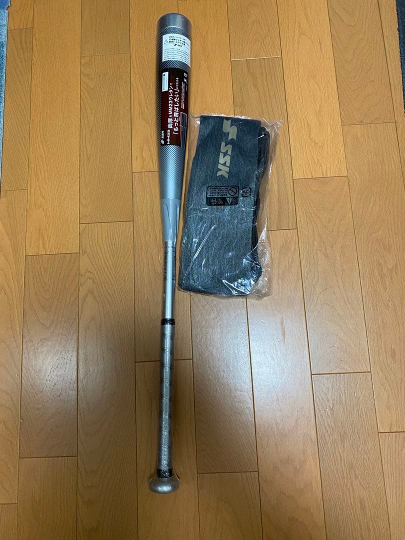 一般軟式FRP製バット　MM23 限定カラー　シルバー83cm/710g平均