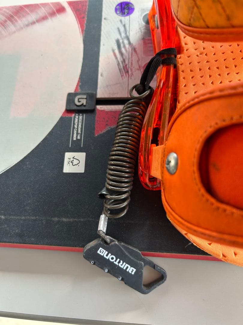 バートン DESCENDANT148cm スノーボード ビンディングセット