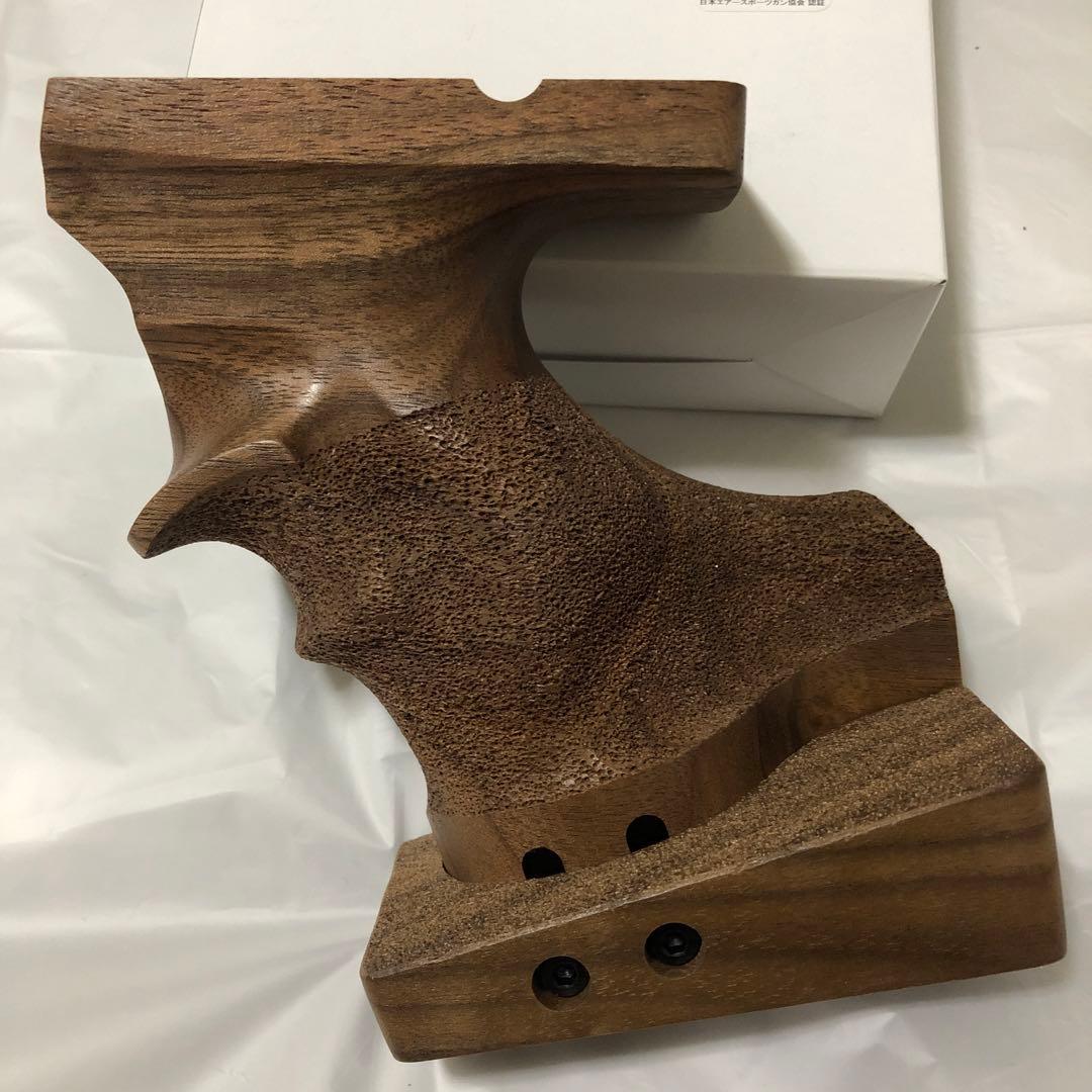 左手用　APS3 木製グリップ　マルゼン純正　アナトミカルウッドグリップ