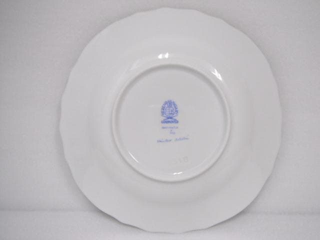 177/未使用品 HEREND ヘレンド トゥッピーニの角笛 金彩 プレート