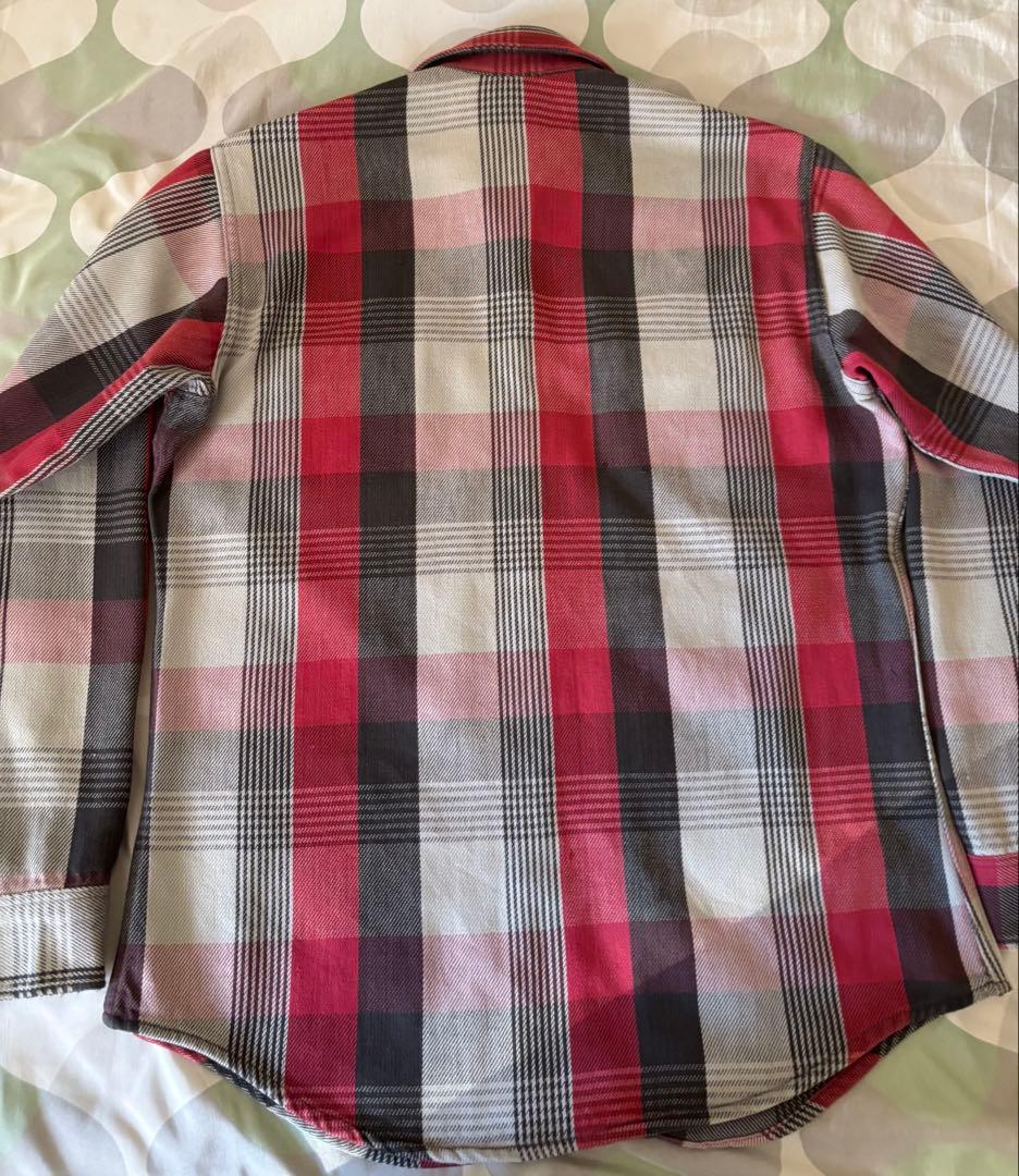 好配色 80s BIGMACビンテージ ネルシャツ オンブレ チェック USA製