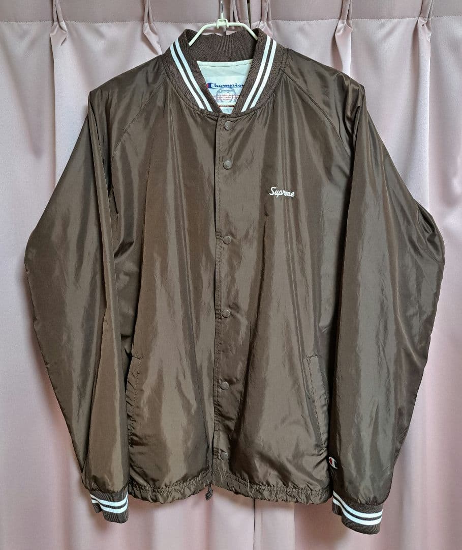 Supreme コーチジャケット XL ブラウン チャンピオン