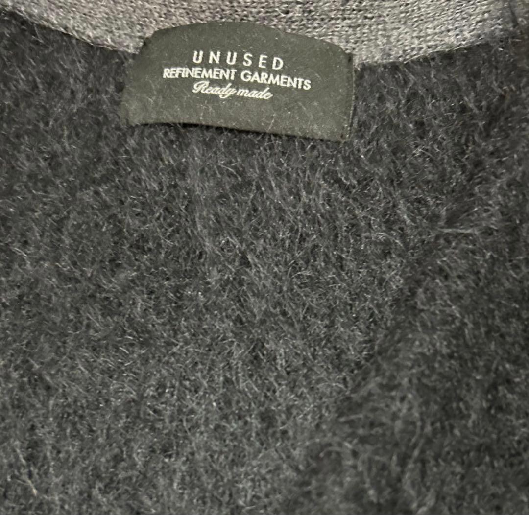 トップス UNUSED / Gradation mohair cardigan