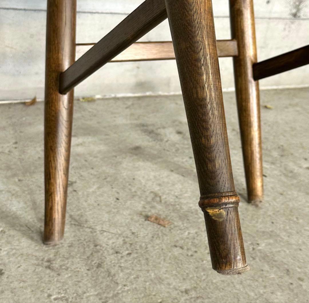 ✦昭和レトロ✦KASHIW 柏木工 アームチェア ウィンザーチェア 座面張替加工