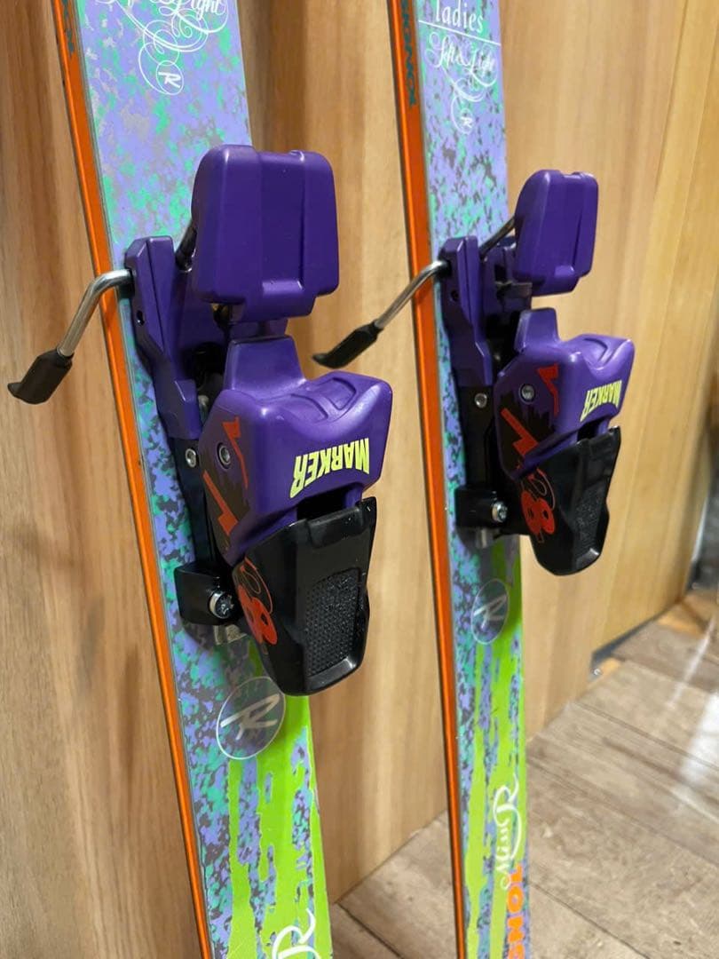ROSSIGNOL レディース スキー板 セット ビンディング付き