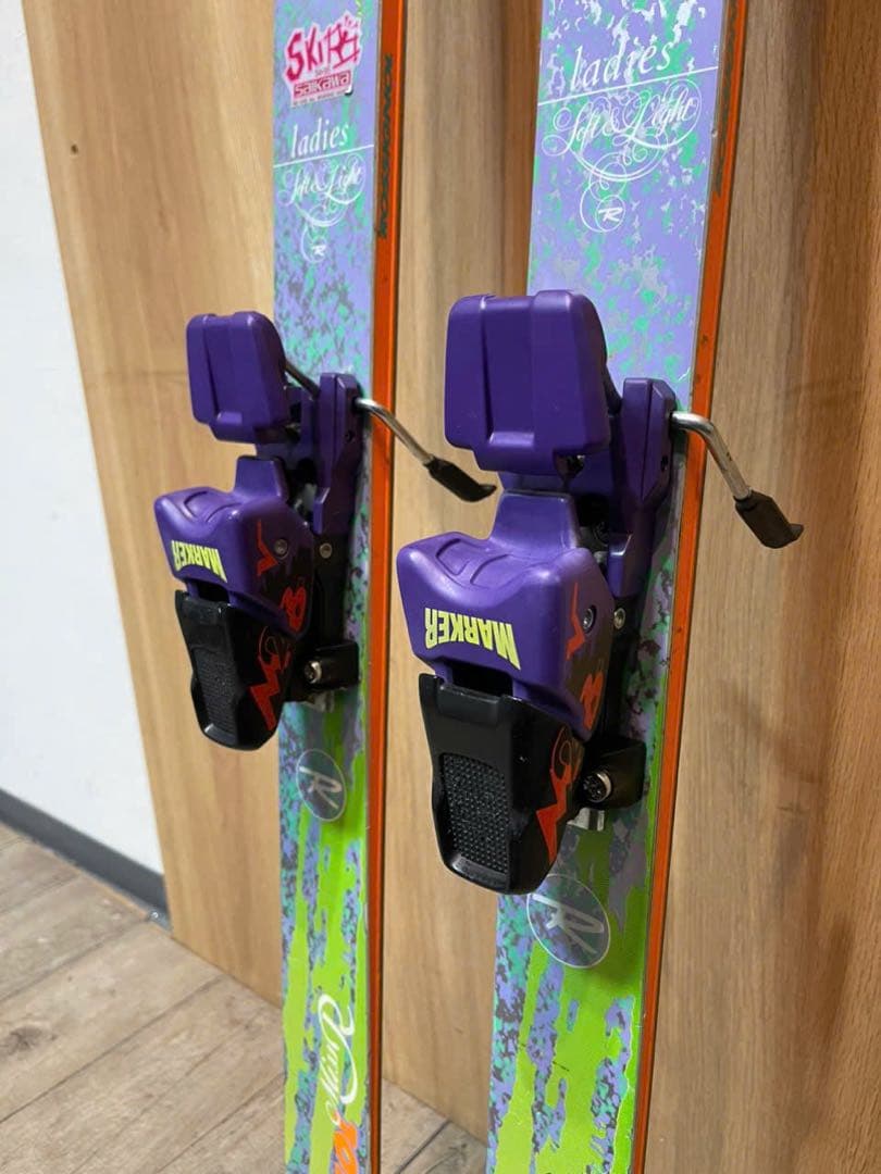 ROSSIGNOL レディース スキー板 セット ビンディング付き
