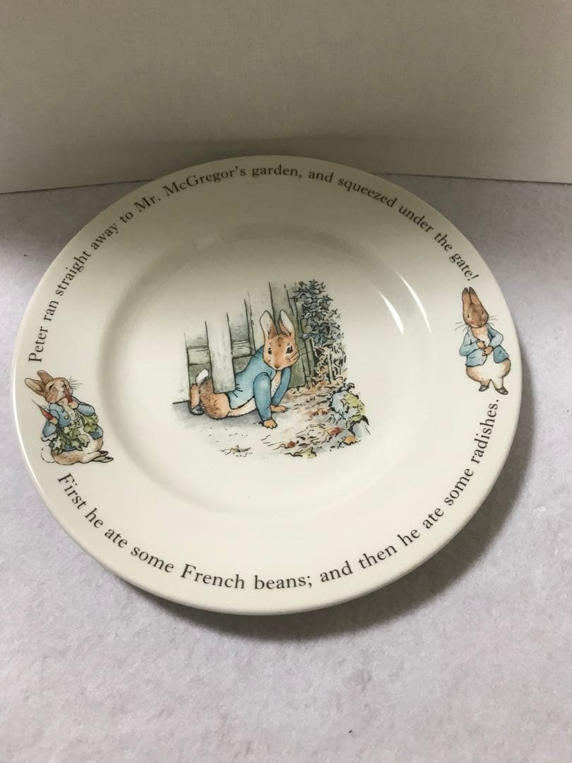 未使用　PETER RABBIT カップ&ソーサー　プレート　WEDG WOOD