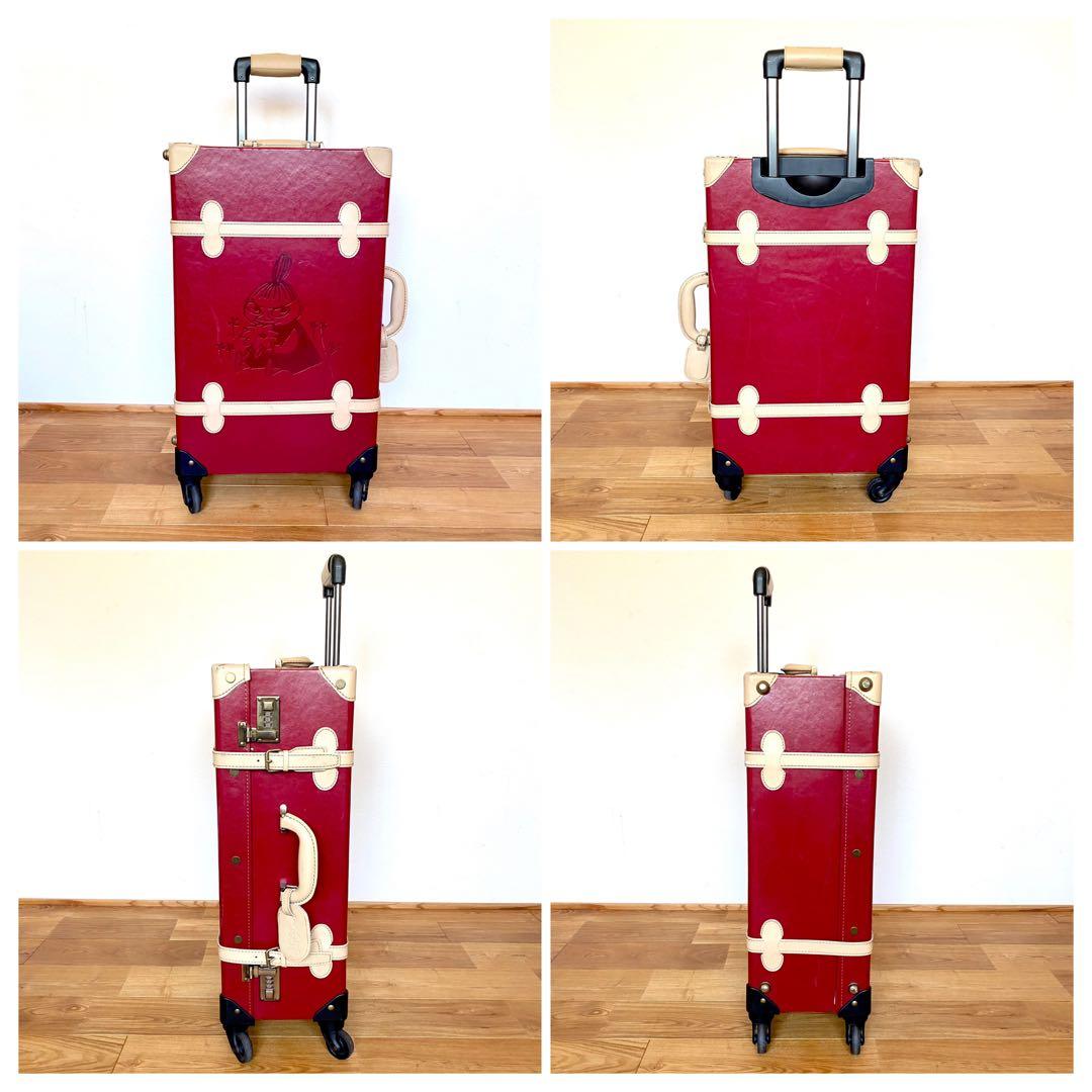 希少 廃盤品 ムーミン リトルミイ キャリーケース スーツケース 50L 赤