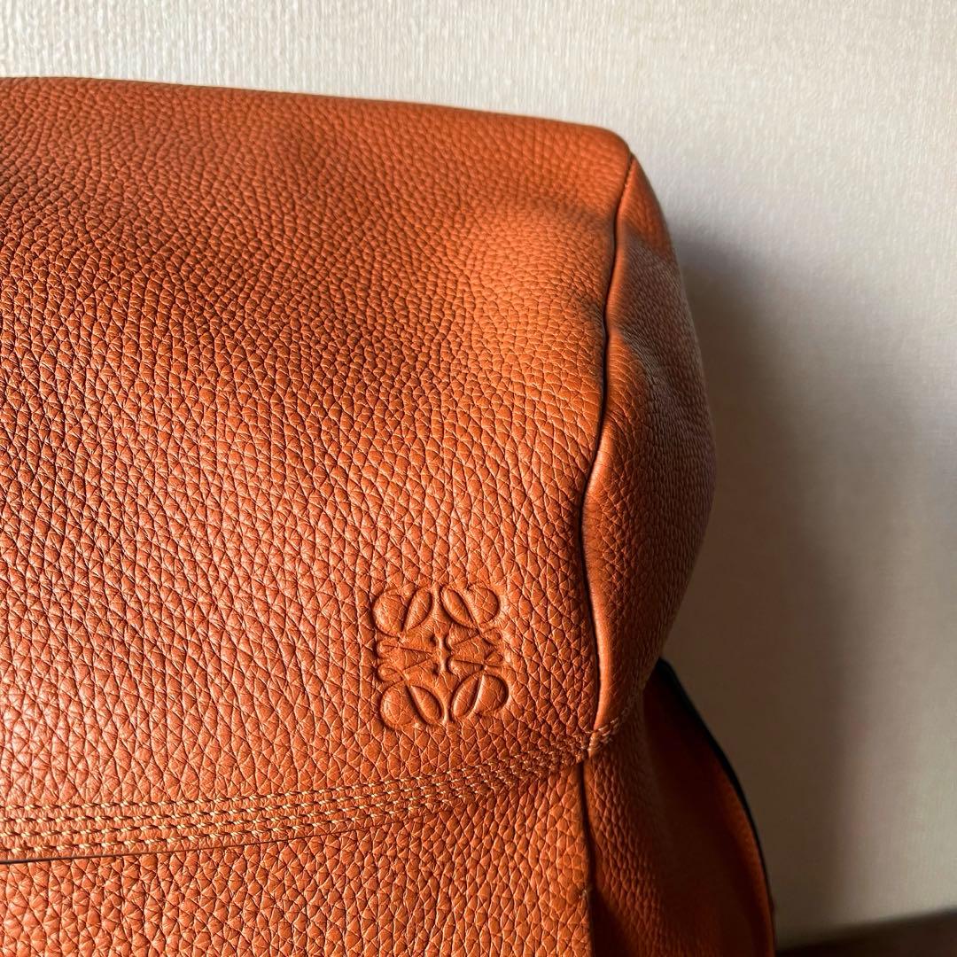 【美品！！】LOEWE ロエベ Tバックパック スモール アナグラム ブラウン
