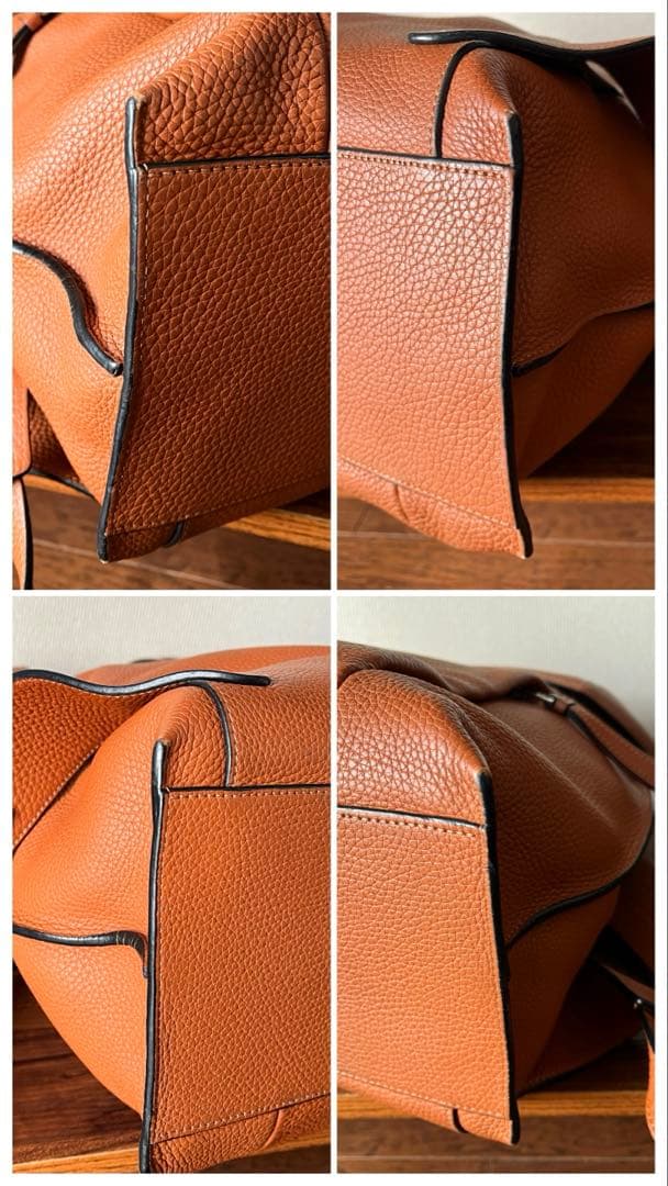 【美品！！】LOEWE ロエベ Tバックパック スモール アナグラム ブラウン