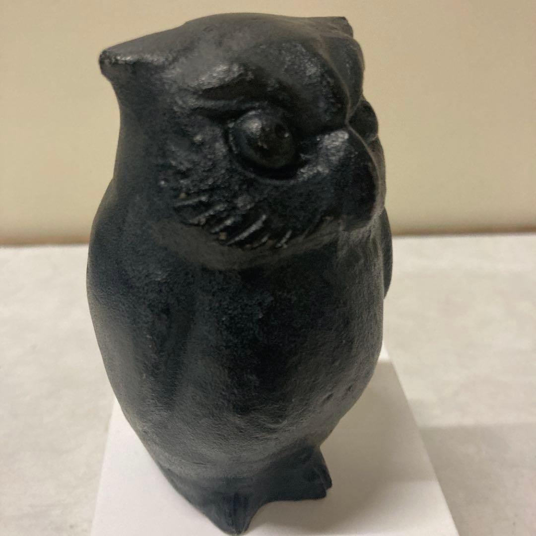 フクロウ　レトロ　鉄製