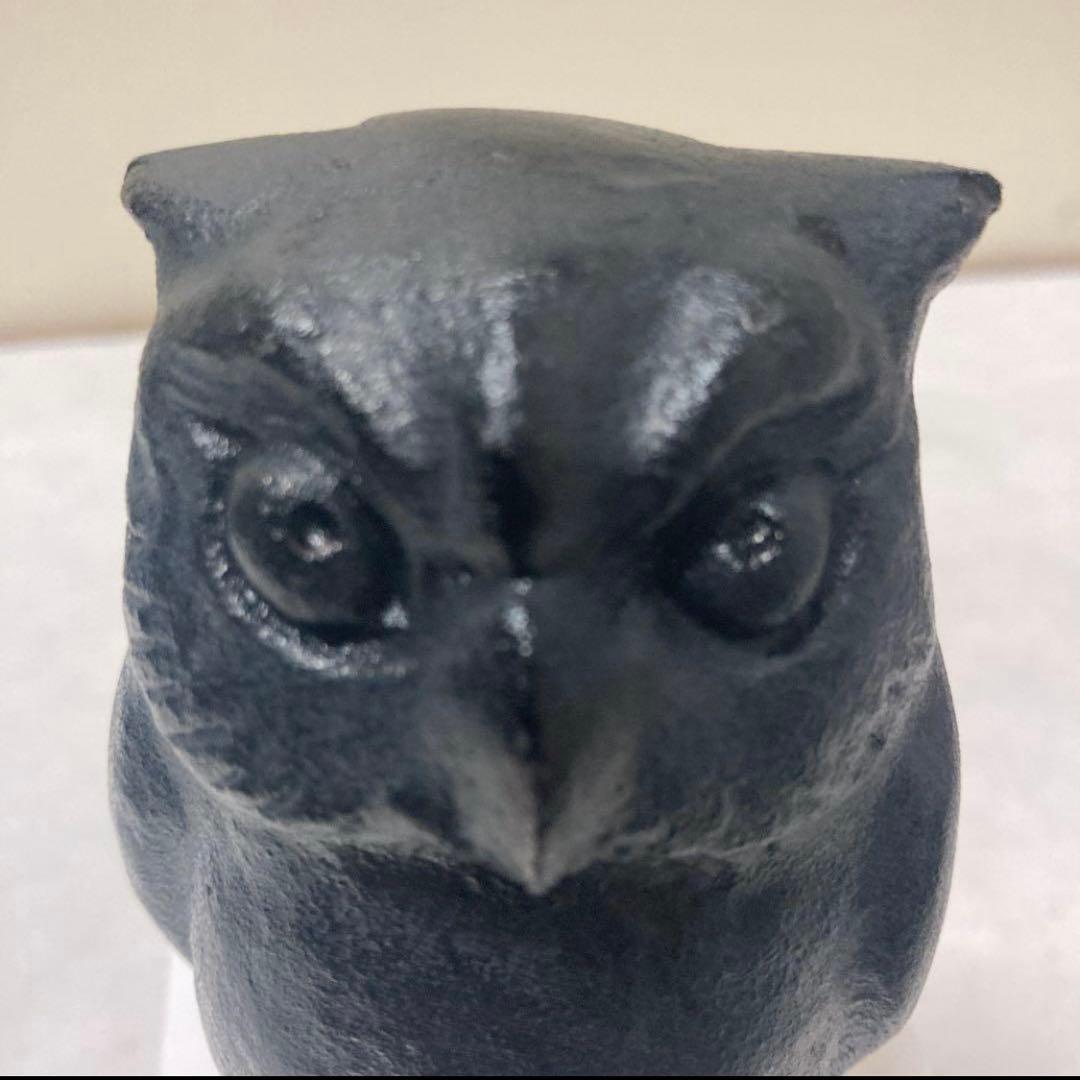 フクロウ　レトロ　鉄製