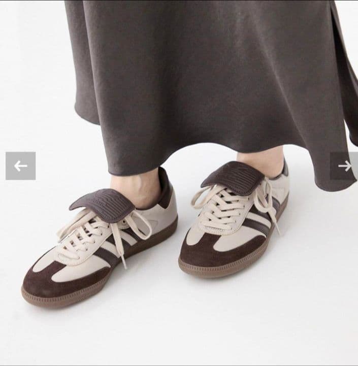 adidas for EDIFICE/IENA 別注 SAMBA LT