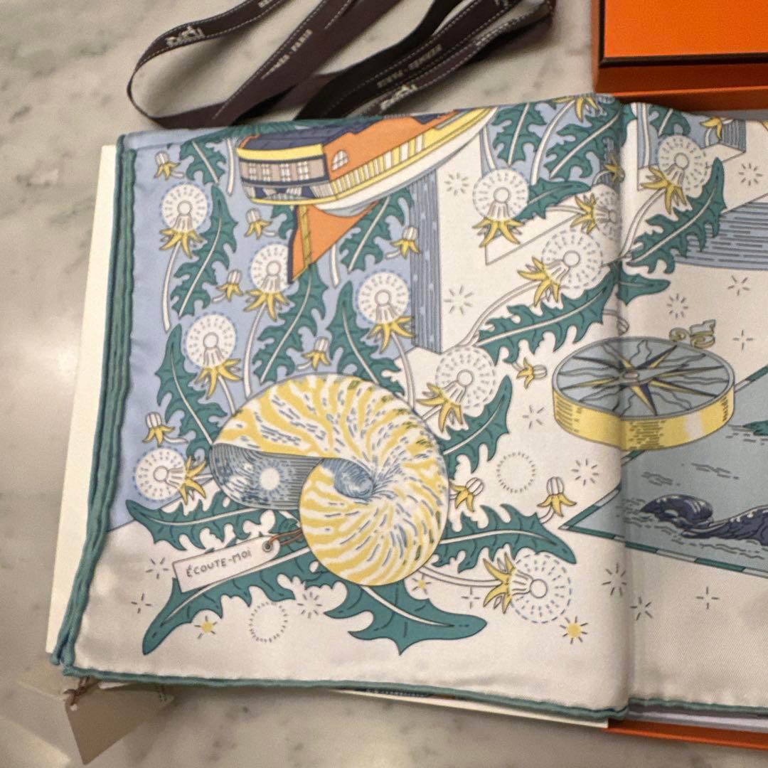 エルメス　2026SS 新作　スカーフ　カレ 90 《エスプリの旅立ち》 新品