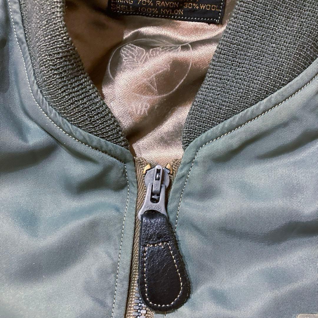 バズリクソンズ　L-2B ワッペン　Lサイズ BR10179 セージグリーン