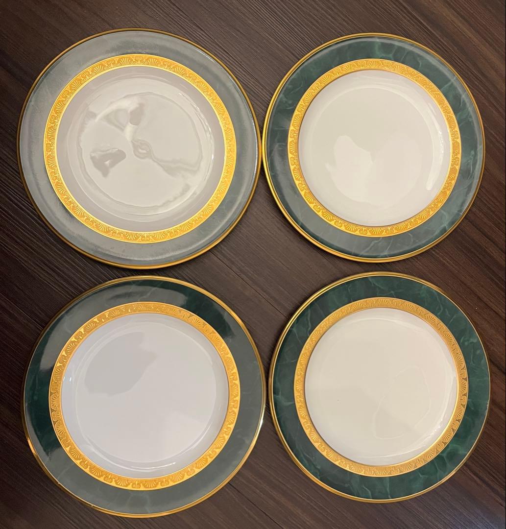 ノリタケ フィッツジェラルド 22cm プレート 4枚セット 値下げ不可