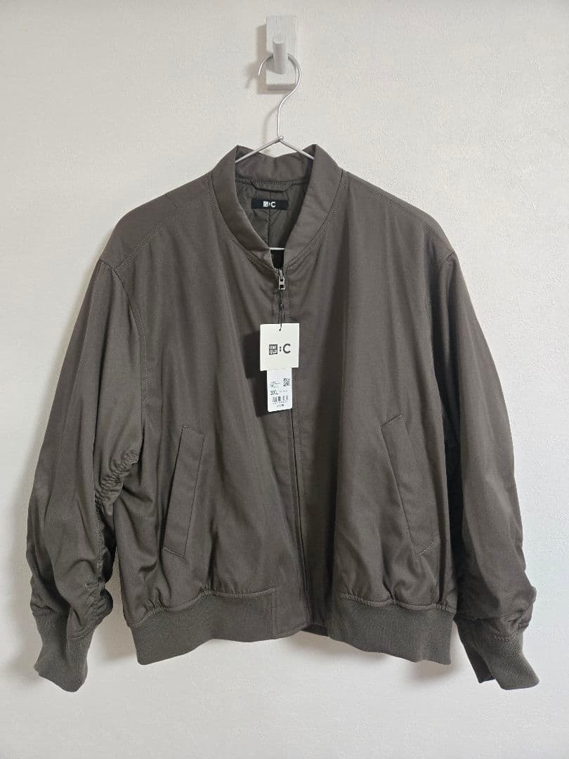 ユニクロシー ボマージャケット 3xl オリーブ ブラック セット