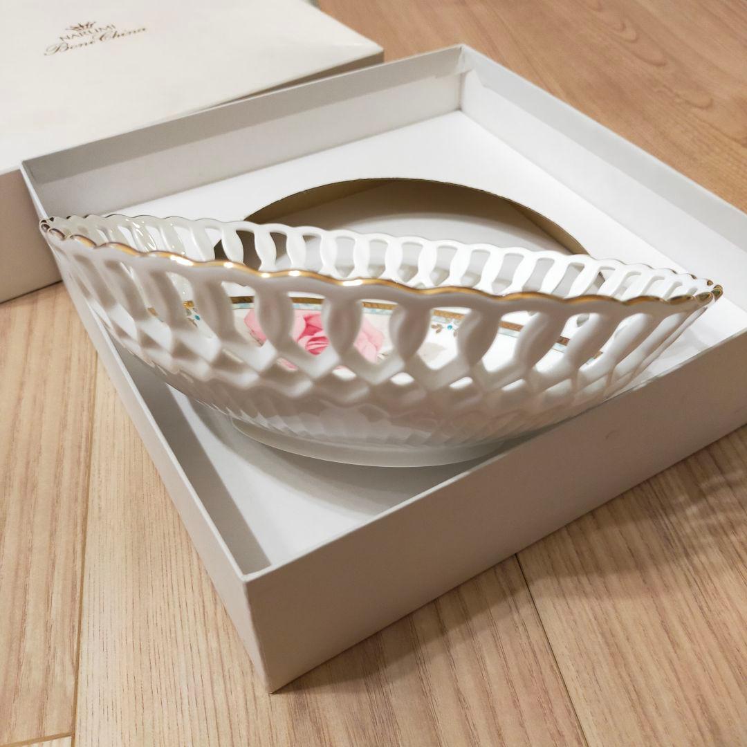 NARUMI　ナルミ　カレス　21cm　バスケット　未使用品