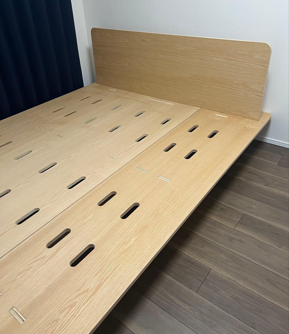 【たのめる便送料込】コアラ ベッドフレーム クイーンサイズ