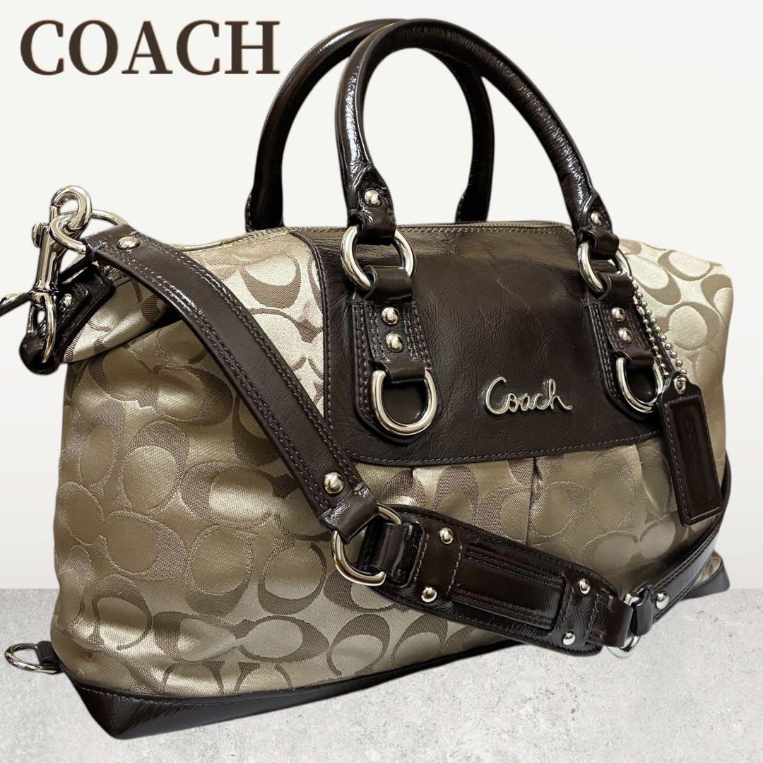 バッグ Coach Ashely Satchel hand Bag 2way y2k