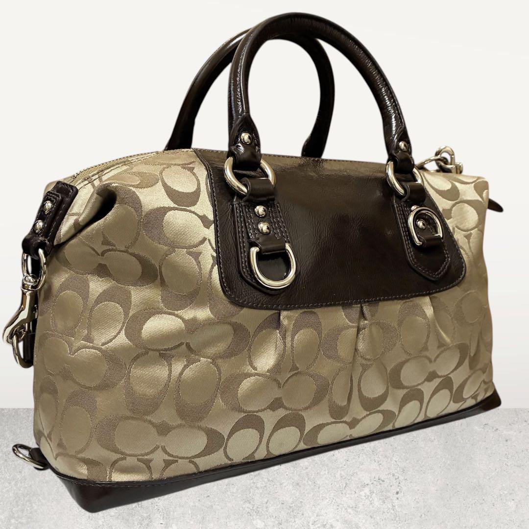 バッグ Coach Ashely Satchel hand Bag 2way y2k
