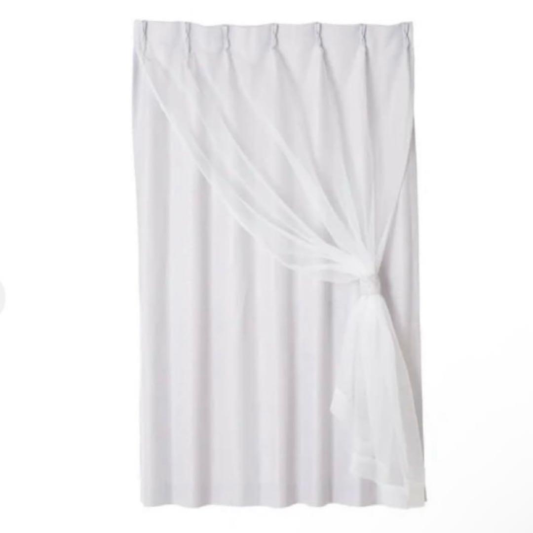 Francfranc ブリス×ルシーラ ダブルカーテン　178cm×100