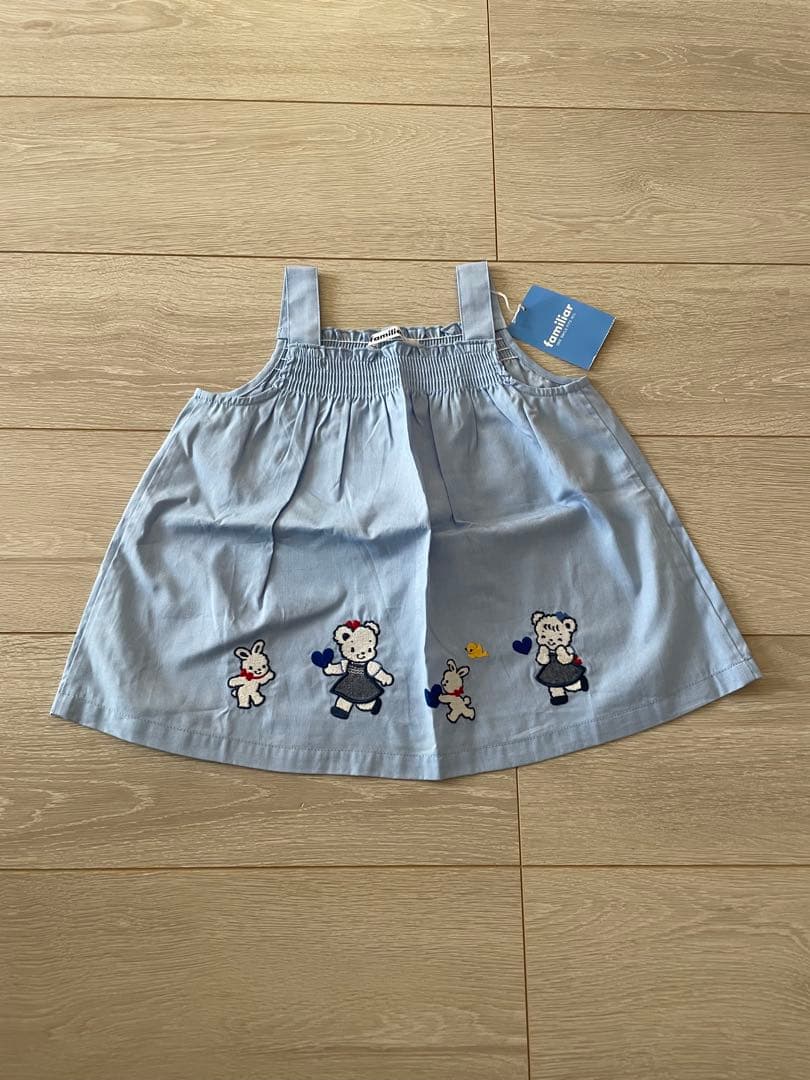 新品タグ付き　familiar ファミリア　チュニック　サイズ100