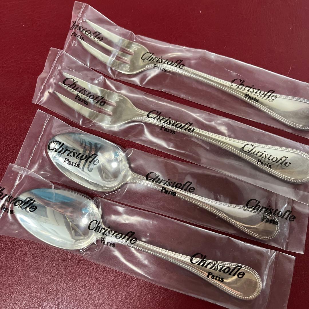 Christofle カトラリーセット 4点