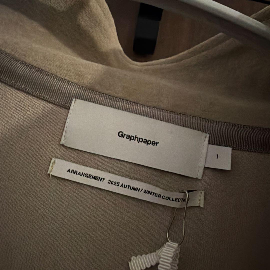 ジャケット・アウター graphpaper Compact Velour Track Jacket 1