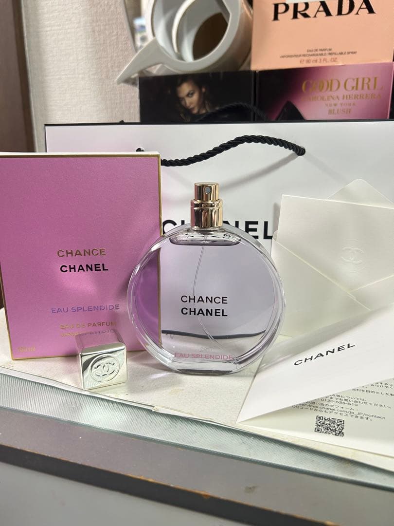 新品・未開封CHANEL チャンス オー スプランディド EDP100ml袋付き